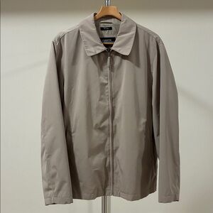 Claiborne Poly Tech Men's Beige Jacket RN94468